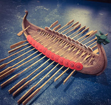 Load image into Gallery viewer, Viking Long Ship - Longship - Apocalypse 15mm 28mm 32mm Wargaming Terrain D&amp;D DnD
