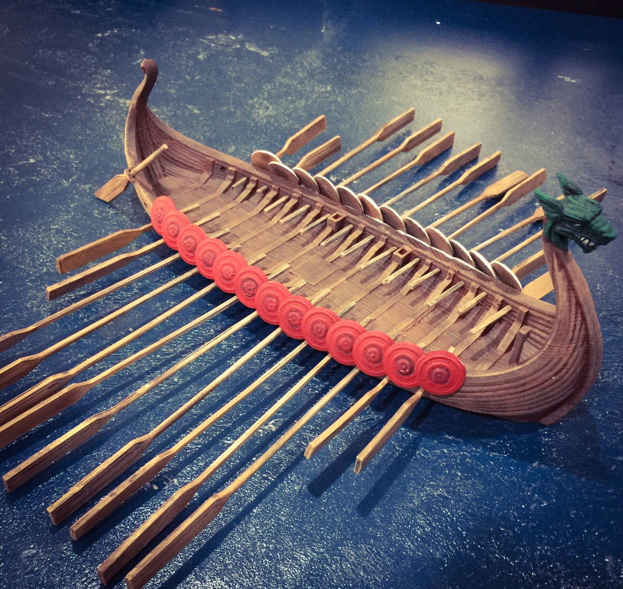 Viking Long Ship - Longship - Apocalypse 15mm 28mm 32mm Wargaming Terrain D&D DnD