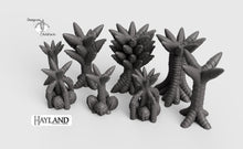Load image into Gallery viewer, Alien Spore Plants 15mm 28mm 32mm Wargaming Terrain D&amp;D DnD