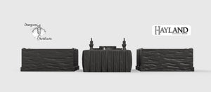 Church Furniture Set 28mm 32mm Wargaming Terrain D&D, DnD