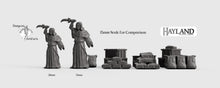 Load image into Gallery viewer, Crates and Sacks Set 15mm 28mm 32mm Wargaming Terrain D&amp;D, DnD