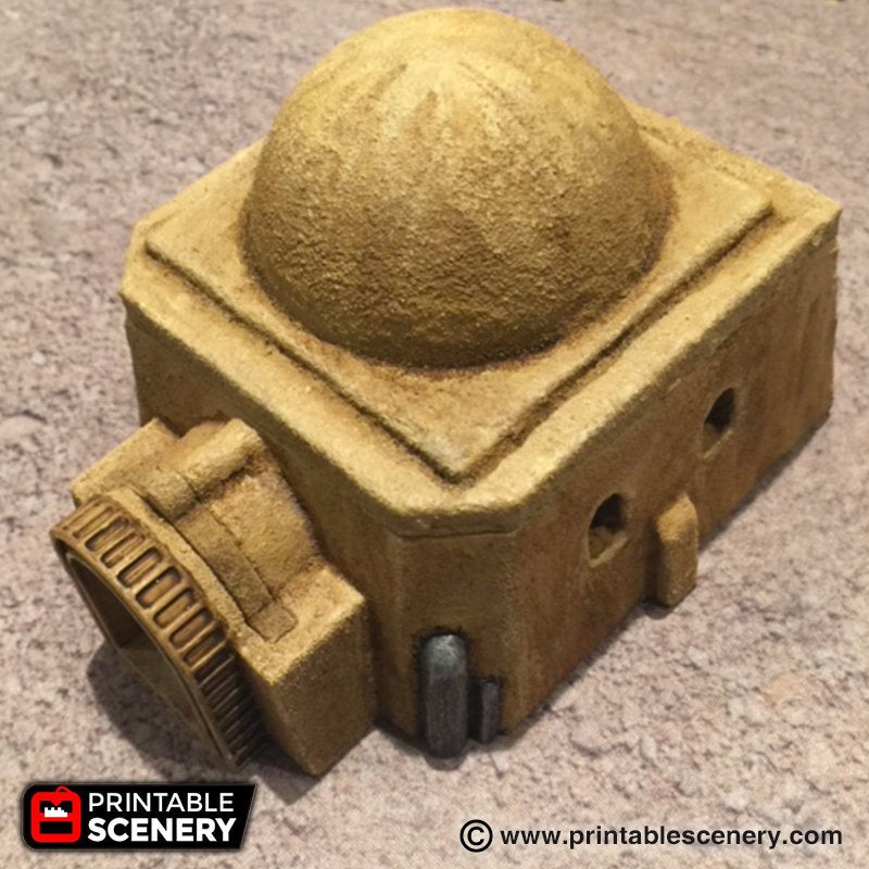 Future Buildings - Adobe Hut A 28mm 32mm Wargaming Terrain D&D, DnD