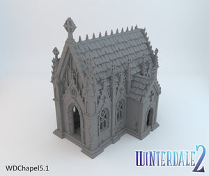The Chapel - Winterdale 28mm 32mm Wargaming Terrain D&D, DnD