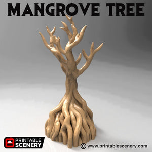 Mangrove Tree - Mangroves - Winterdale 28mm 32mm Wargaming Terrain D&D, DnD