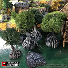 Load image into Gallery viewer, Mangrove Tree - Mangroves - Winterdale 28mm 32mm Wargaming Terrain D&amp;D, DnD