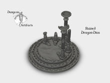 Load image into Gallery viewer, Ruined Dragon Dais - Rampage 28mm 32mm Wargaming Terrain D&amp;D, DnD