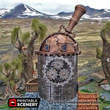 Load image into Gallery viewer, Observatory - Winterdale 28mm 32mm Wargaming Terrain D&amp;D, DnD
