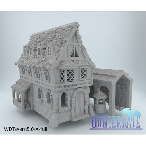 Winterdale Tavern - 15mm 28mm 32mm Wargaming Terrain D&D, DnD