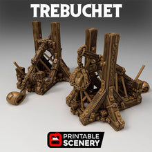 Load image into Gallery viewer, Trebuchet - Time Warp 28mm 32mm Wargaming Terrain D&amp;D, DnD