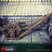 Load image into Gallery viewer, Medieval Crane - Winterdale 28mm 32mm Wargaming Terrain