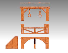 Load image into Gallery viewer, Ravenfell - Gallows 28mm 32mm Wargaming Terrain D&amp;D, DnD