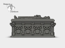 Load image into Gallery viewer, Sarcophagus - Dragonlock Ultimate 28mm 32mm Wargaming Terrain D&amp;D, DnD