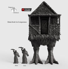 Load image into Gallery viewer, Baba Yaga&#39;s Hut - Rampage 28mm 32mm Wargaming Terrain D&amp;D, DnD