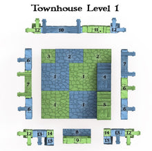 Load image into Gallery viewer, Clorehaven Townhouse - 28mm 32mm Goblin Grotto Wargaming Terrain D&amp;D, DnD
