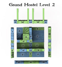 Load image into Gallery viewer, Clorehaven Grand Hostel - 28mm 32mm Goblin Grotto Wargaming Terrain D&amp;D, DnD