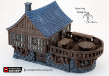 Load image into Gallery viewer, Clorehaven Tavern - 28mm 32mm Goblin Grotto Wargaming Terrain D&amp;D, DnD