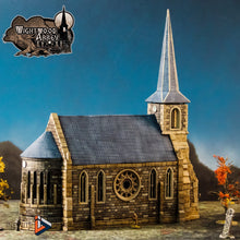 Load image into Gallery viewer, Wightwood Abbey Church 15mm 28mm 32mm Wargaming Terrain D&amp;D, DnD