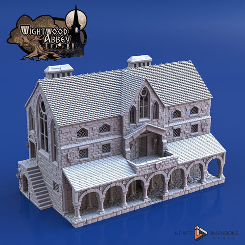 Scriptorium 28mm 32mm Wightwood Abbey Wargaming Terrain D&D, DnD