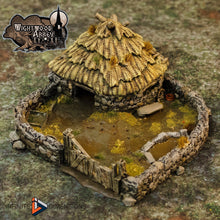 Load image into Gallery viewer, Porc Sty 28mm 32mm Pig Wightwood Abbey Wargaming Terrain D&amp;D, DnD