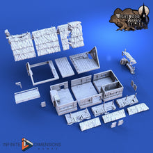 Load image into Gallery viewer, Thatched Longhouse 15mm 28mm 32mm Wightwood Abbey Wargaming Terrain D&amp;D, DnD