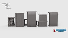 Load image into Gallery viewer, The Study Set - Dragonlock Ultimate Furnishings 28mm 32mm Wargaming Terrain D&amp;D, DnD