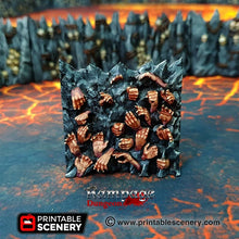 Load image into Gallery viewer, Caverns of Torment - Dwarves, Elves and Demons 15mm 28mm 32mm Wargaming Terrain D&amp;D, DnD