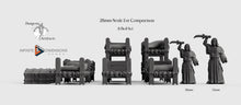 Load image into Gallery viewer, Medieval Dormitory Furnishings 28mm 32mm Wightwood Abbey Wargaming Tabletop Scatter Miniatures Terrain