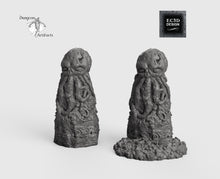 Load image into Gallery viewer, Kraken Idols - 15mm 28mm 32mm 42mm Depths of the Savage Atoll Wargaming Terrain D&amp;D, DnD