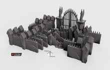 Load image into Gallery viewer, Winterdale Cemetery - 28mm 32mm Wargaming Terrain D&amp;D, DnD