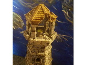 Abandoned Lighthouse - Depths of the Savage Atoll 15mm 28mm 32mm Wargaming Terrain D&D, DnD