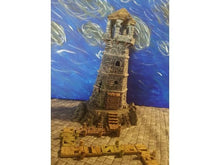 Load image into Gallery viewer, Abandoned Lighthouse - Depths of the Savage Atoll 15mm 28mm 32mm Wargaming Terrain D&amp;D, DnD