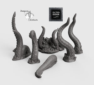 Breaching Kraken - Depths of the Savage Atoll 15mm 28mm 32mm Wargaming Terrain D&D, DnD