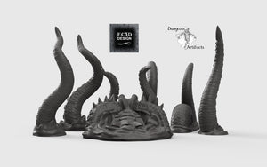 Breaching Kraken - Depths of the Savage Atoll 15mm 28mm 32mm Wargaming Terrain D&D, DnD