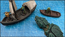 Load image into Gallery viewer, Breaching Dragon Turtle - Depths of the Savage Atoll 15mm 28mm 32mm 42mm Wargaming Terrain D&amp;D, DnD