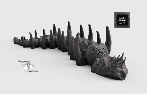 Leviathan Remains - 15mm 28mm 32mm Depths of the Savage Atoll Wargaming Terrain D&D, DnD