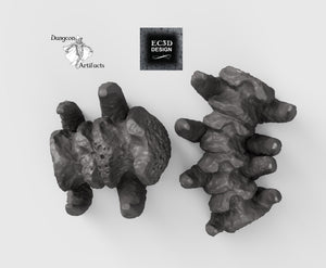 Leviathan Spinal Column with Sigils - 15mm 28mm 32mm Depths of the Savage Atoll Wargaming Terrain D&D, DnD