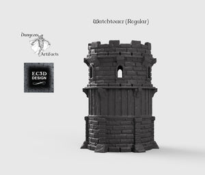 Wintertide Watchtower - 15mm 28mm 32mm Wilds Wargaming Terrain D&D, DnD