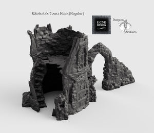 Wintertide Tower Ruins - 15mm 28mm 32mm Wilds Wargaming Terrain D&D, DnD