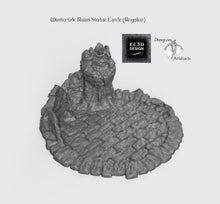 Load image into Gallery viewer, Wintertide Statue Circle Ruins - 15mm 28mm 32mm Wilds Wargaming Terrain D&amp;D, DnD