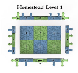 Clorehaven Homestead - 28mm 32mm Goblin Grotto Wargaming Terrain D&D, DnD