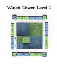 Load image into Gallery viewer, Clorehaven Watch Tower - 28mm 32mm Goblin Grotto Wargaming Terrain D&amp;D, DnD