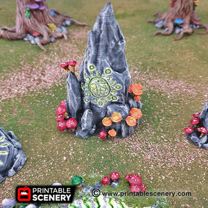 Faerie Circle - 15mm 28mm 32mm Clorehaven and Goblin Grotto Wargaming Terrain Scatter