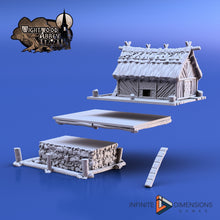 Load image into Gallery viewer, Chicken Coop 28mm 32mm Wightwood Abbey Wargaming Terrain D&amp;D, DnD