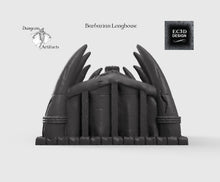 Load image into Gallery viewer, Barbarian Longhouse - 15mm 28mm 32mm Wilds of Wintertide Wargaming Terrain D&amp;D, DnD