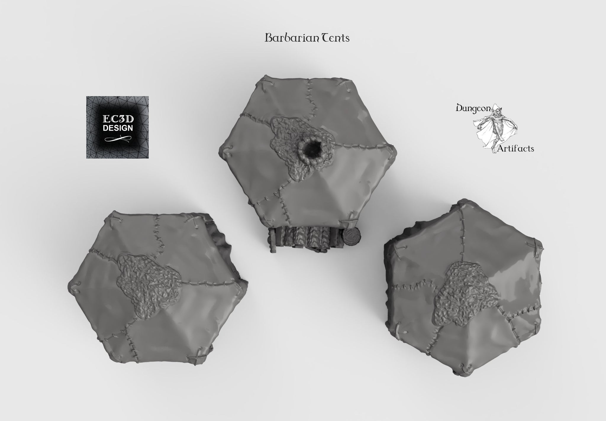 28mm tents Barbarian Tents
