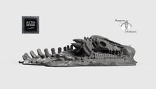 Load image into Gallery viewer, Ancient Black Dragon Skeleton - 15mm 28mm 32mm Wilds of Wintertide Wargaming Terrain D&amp;D DnD
