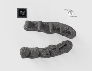 Boneyard Ribcage Bones - 15mm 28mm 32mm Wilds of Wintertide Wargaming Terrain D&D, DnD