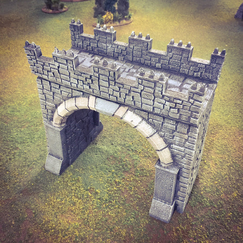 Winterdale Gatehouse - 15mm 28mm 32mm Wargaming Terrain D&D, DnD