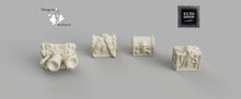 Load image into Gallery viewer, Treasure Chests 28mm 32mm Depths of the Savage Atoll Wargaming Tabletop Scatter Miniatures Terrain D&amp;D, DnD