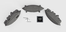 Load image into Gallery viewer, Flipped Fishing Boats 15mm 28mm 32mm Depths of the Savage Atoll Wargaming Terrain D&amp;D, DnD